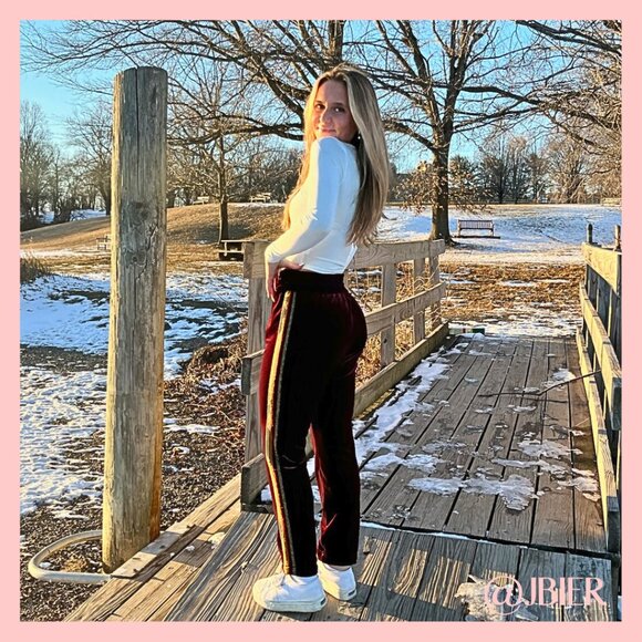 Mother Velvet Track Pants - Picture 4 of 5